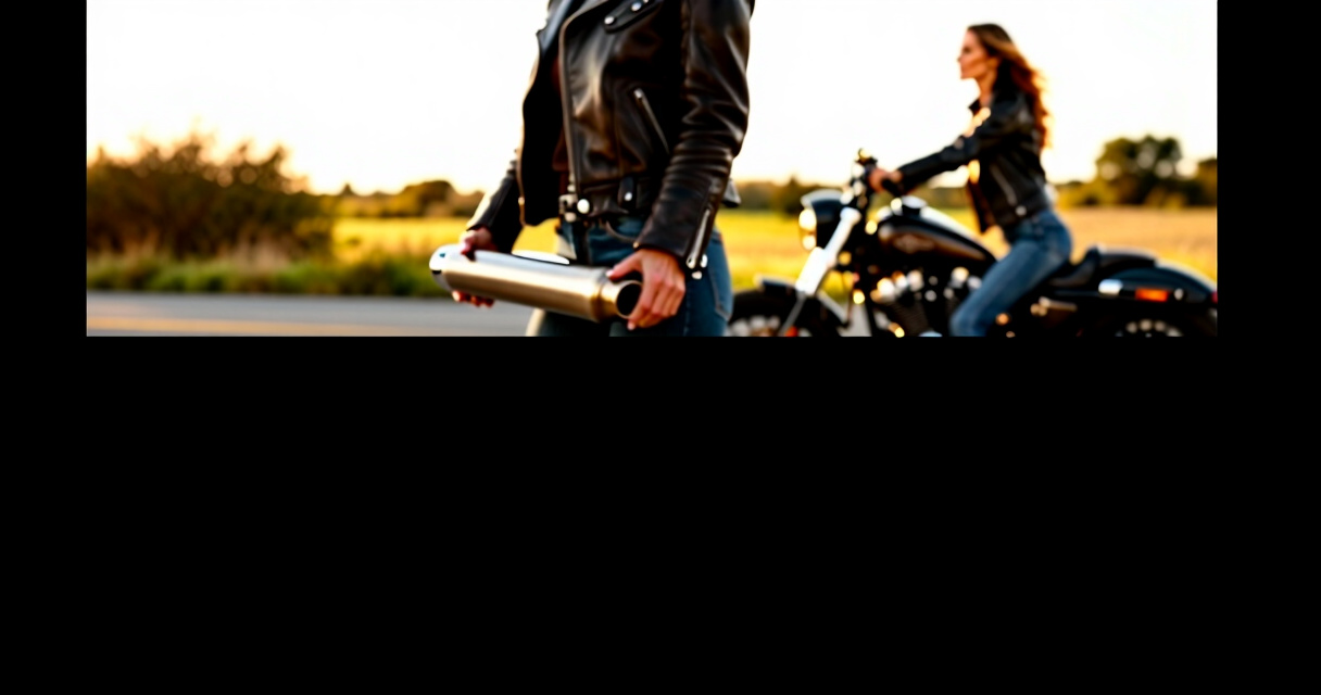 best fishtail exhaust for harley davidson