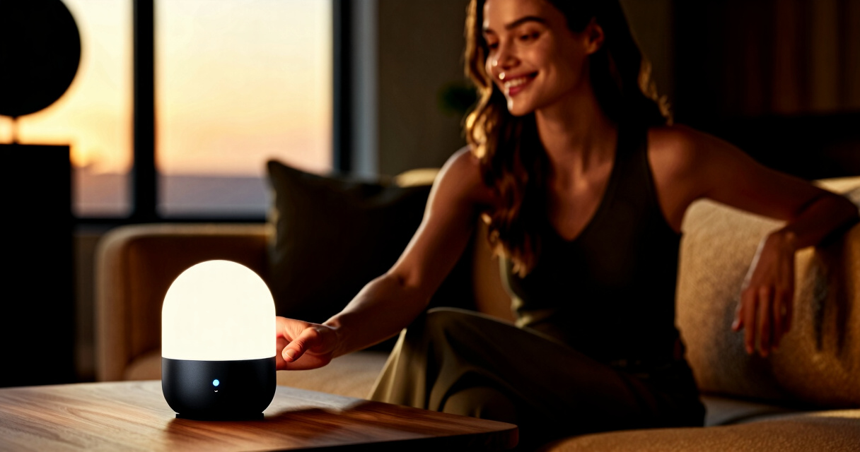 smart lamp voice control