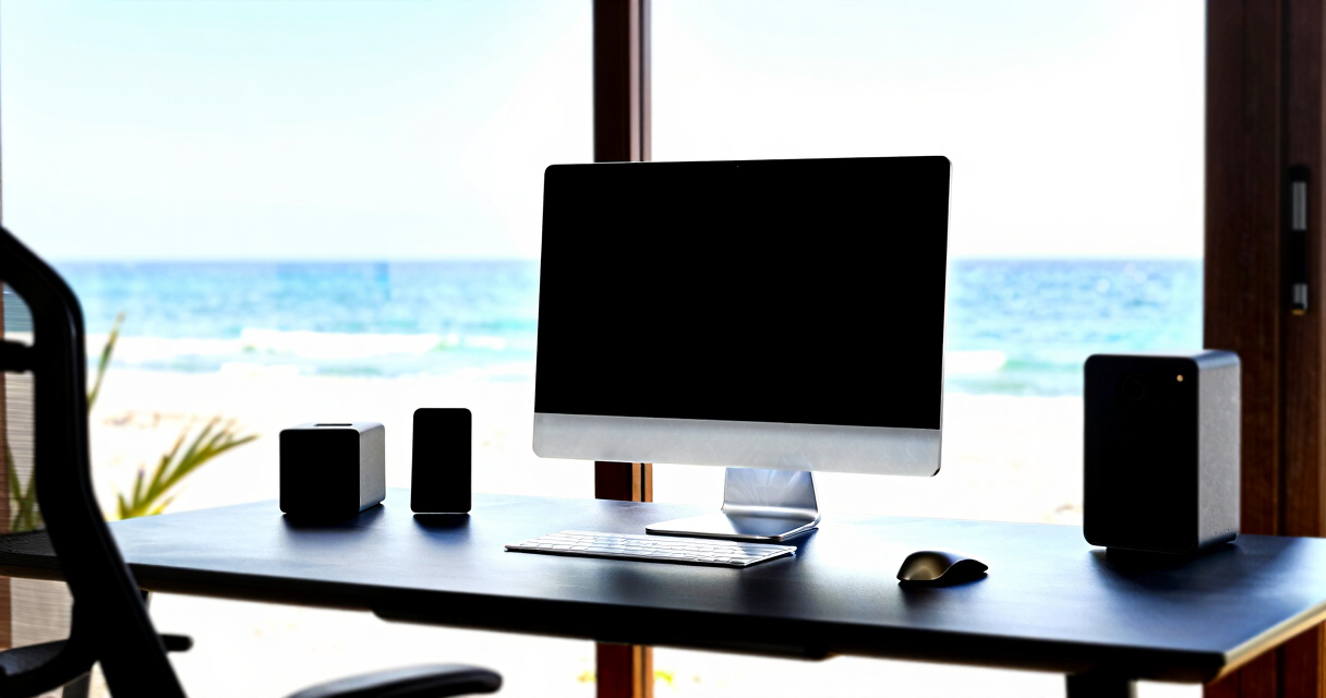 best premium travel desk setup accessories