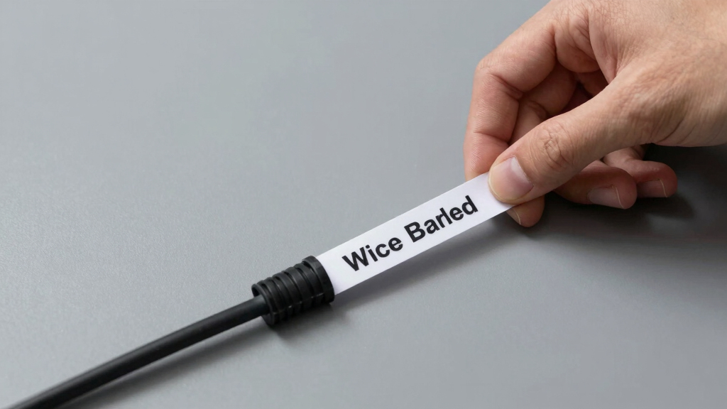 best waterproof cable labels for emergency kits