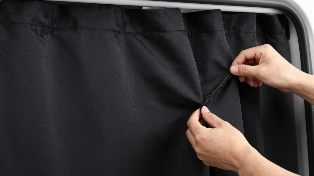best van blackout curtain kits