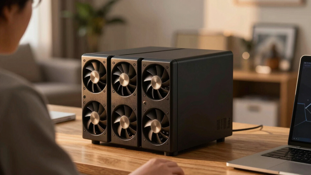 best 4 bay nas enclosure with quiet fans