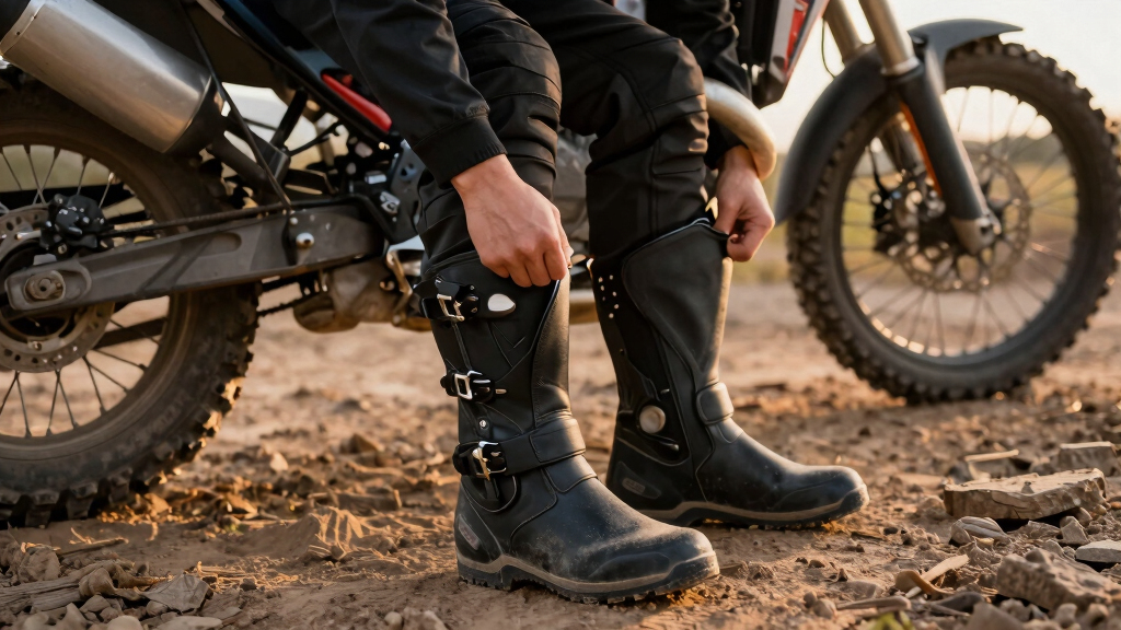 best waterproof touring boots for adventure bikes