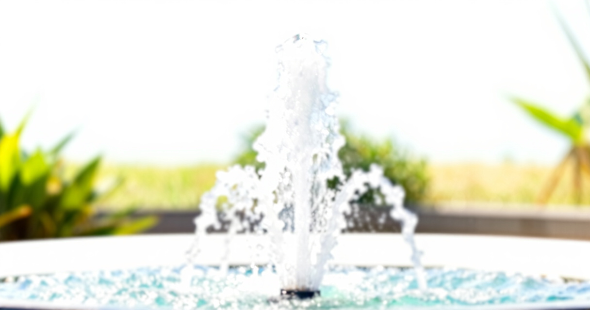 fountain outdoor modern