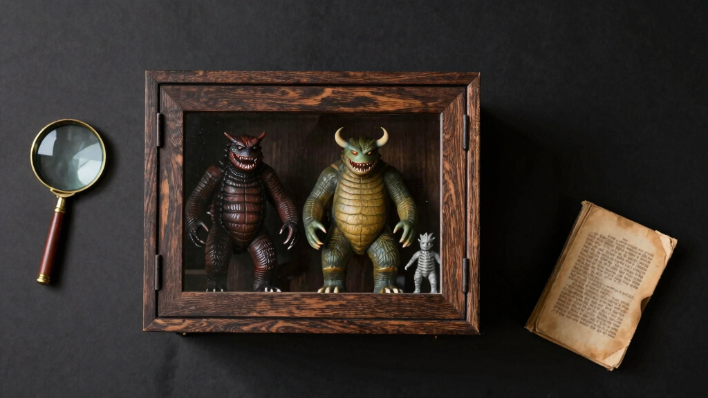 best museum-style curio cabinet for monster collectibles
