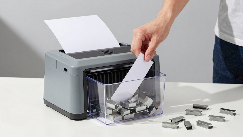 best paper shredder that shreds staples and paperclips