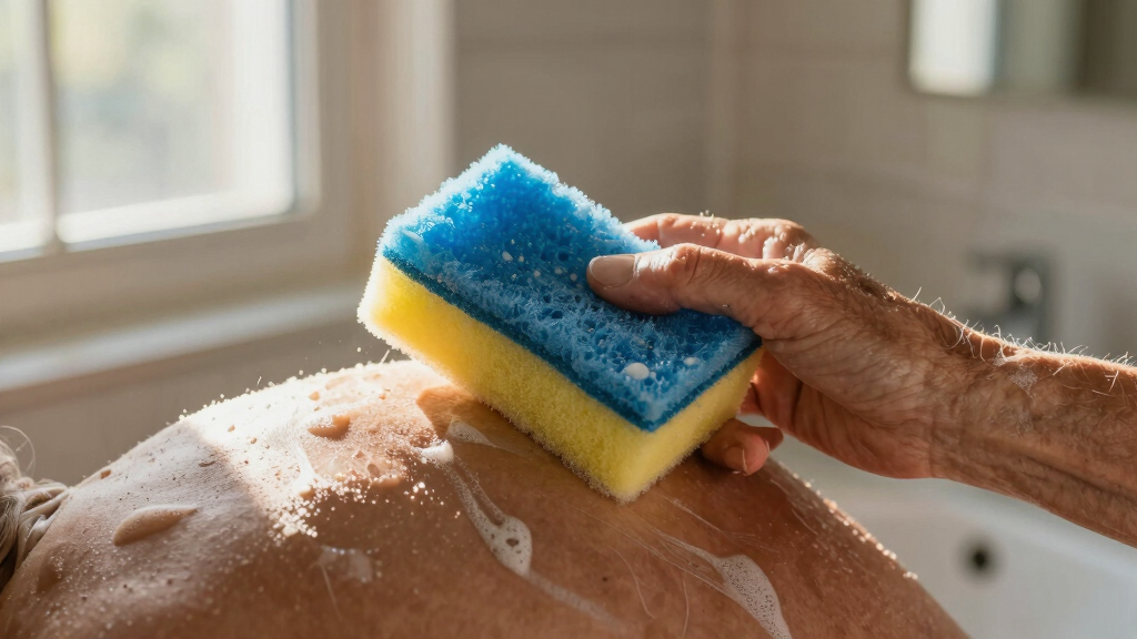 best long handled sponges for seniors