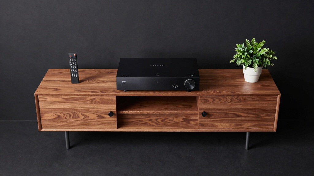 best media console for 85 inch TV and receiver