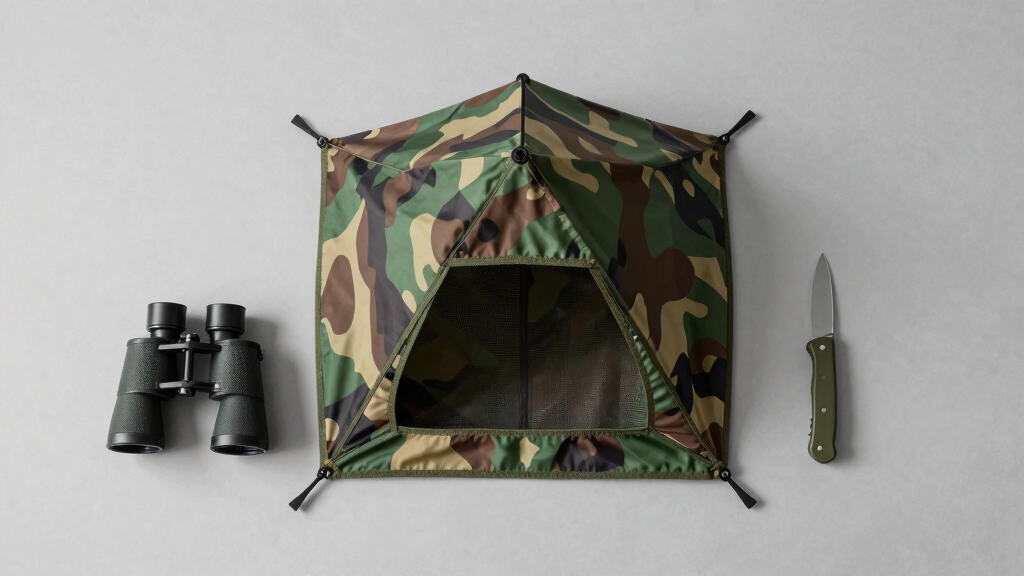 camouflage shelter for sasquatch observation