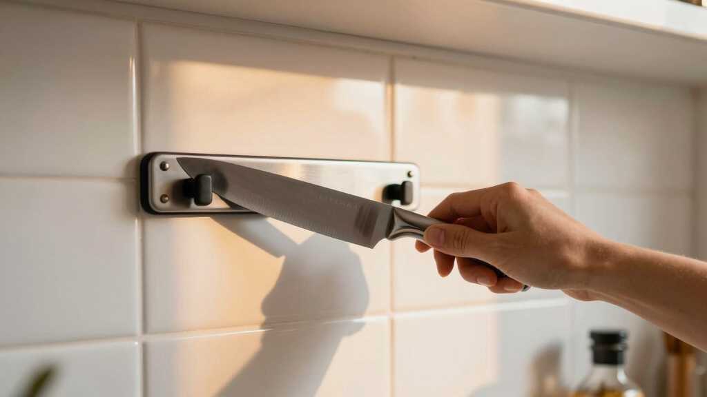 best magnetic knife strip for kitchen wall