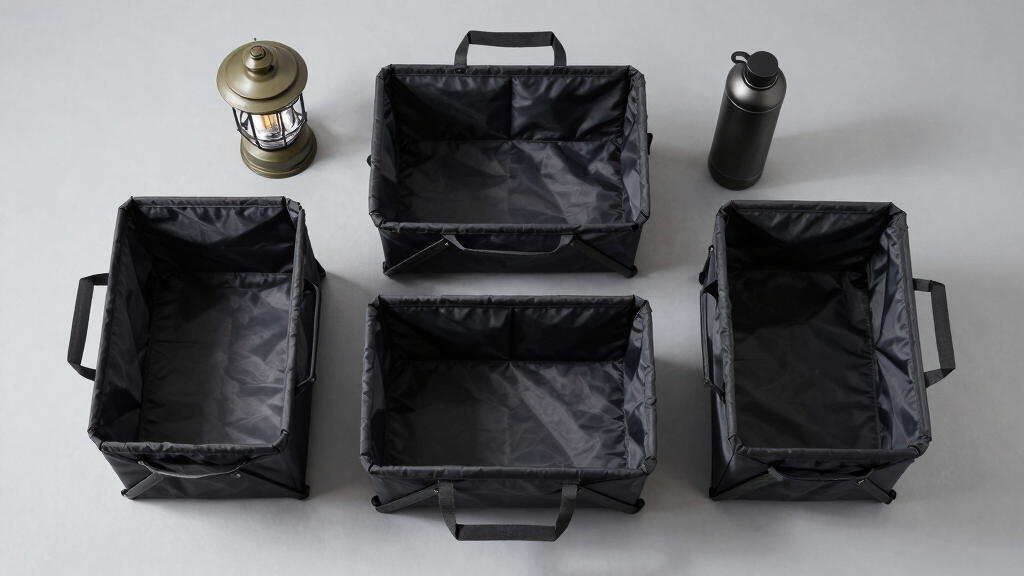 best collapsible bins for camp organization