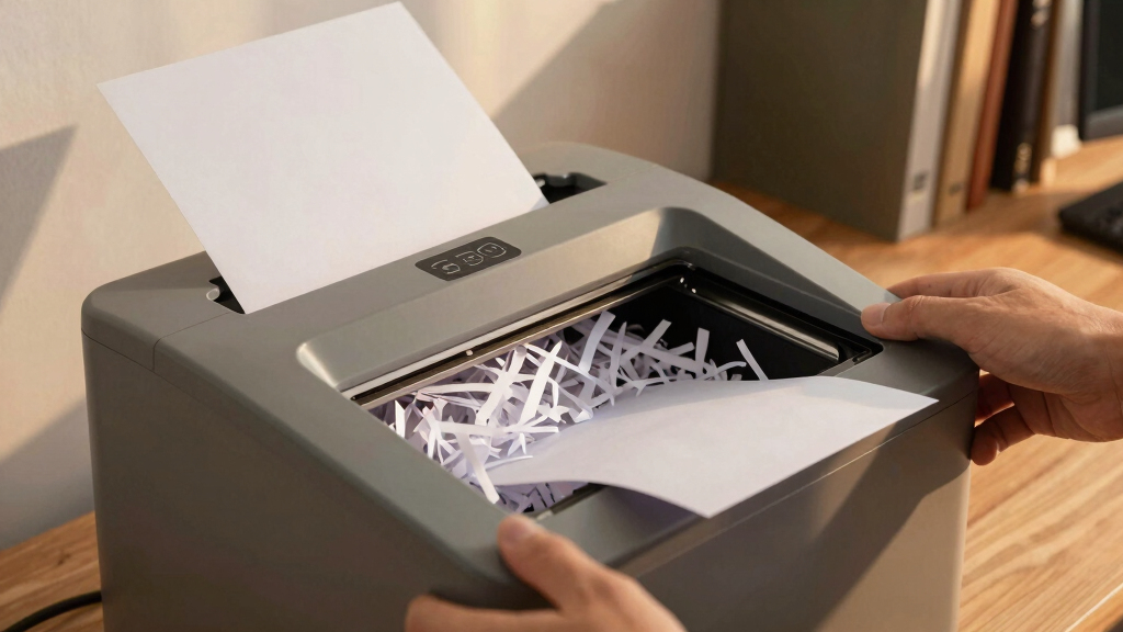 best paper shredder with large bin