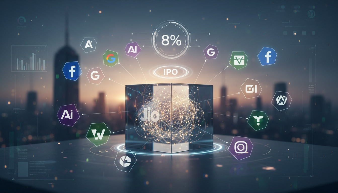 Featured image for Reliance Jio in Talks With Meta, Google Among 13 Investors to Sell 8% of Individual Stakes Ahead of IPO