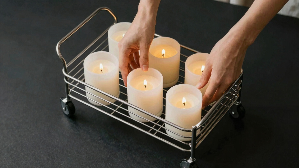 best rolling cart for candle makers