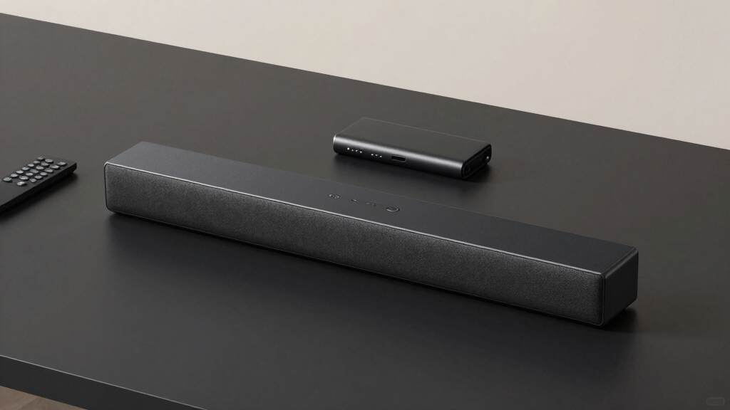 best Dolby Atmos soundbar with compact subwoofer