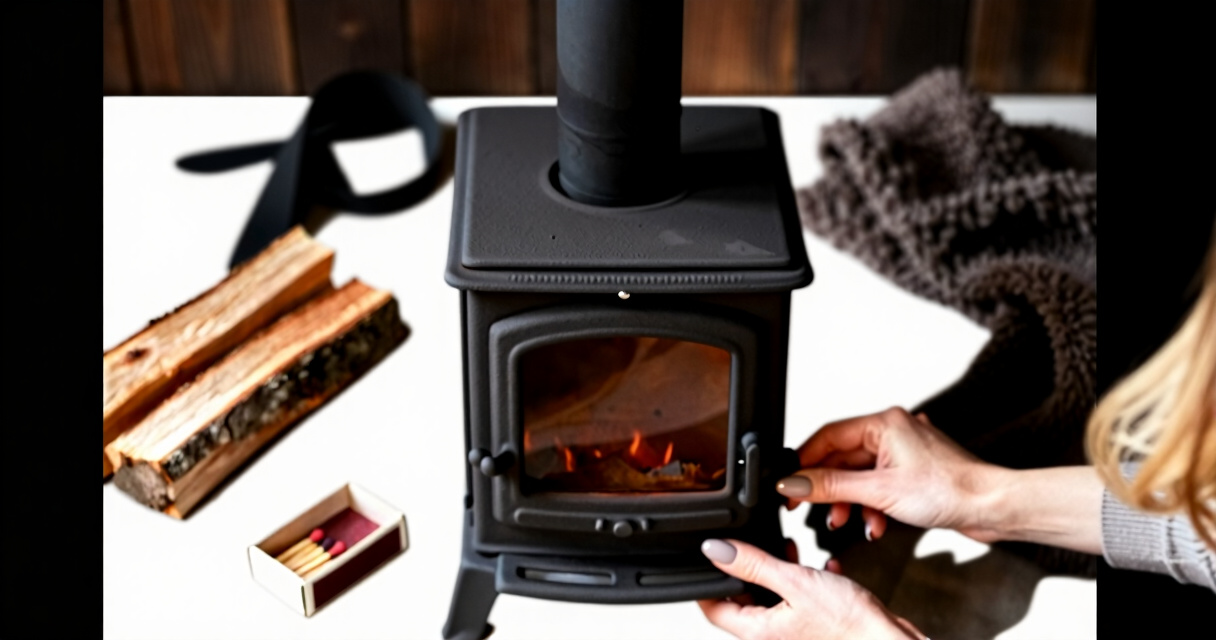 best cast iron small wood stove