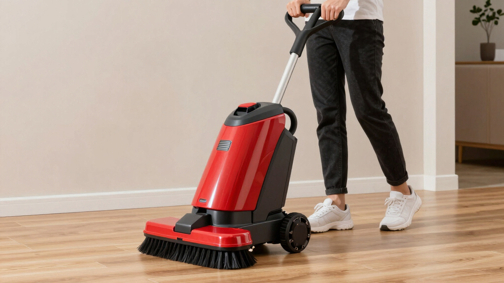 push sweeper commercial