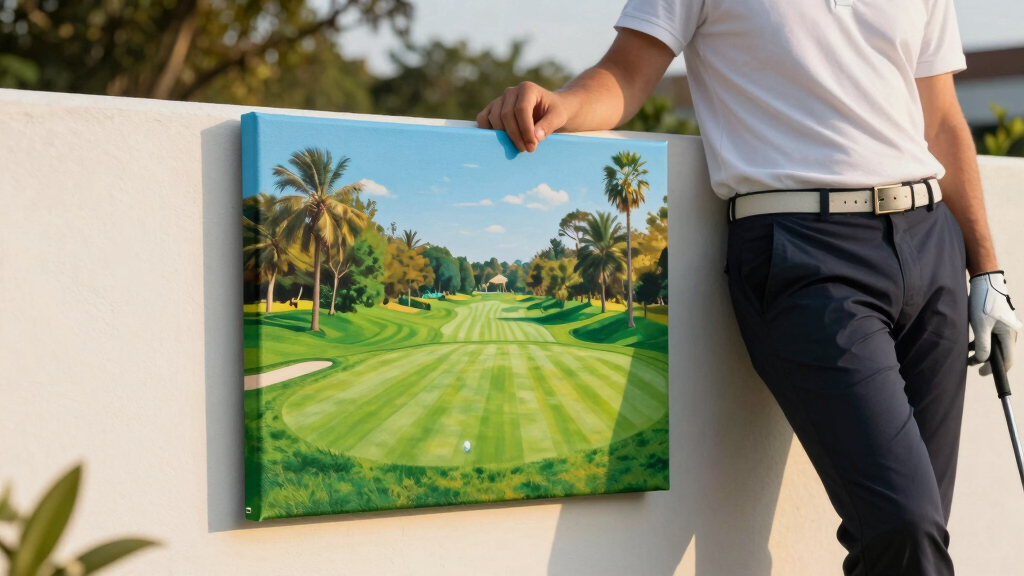 best golf wall art