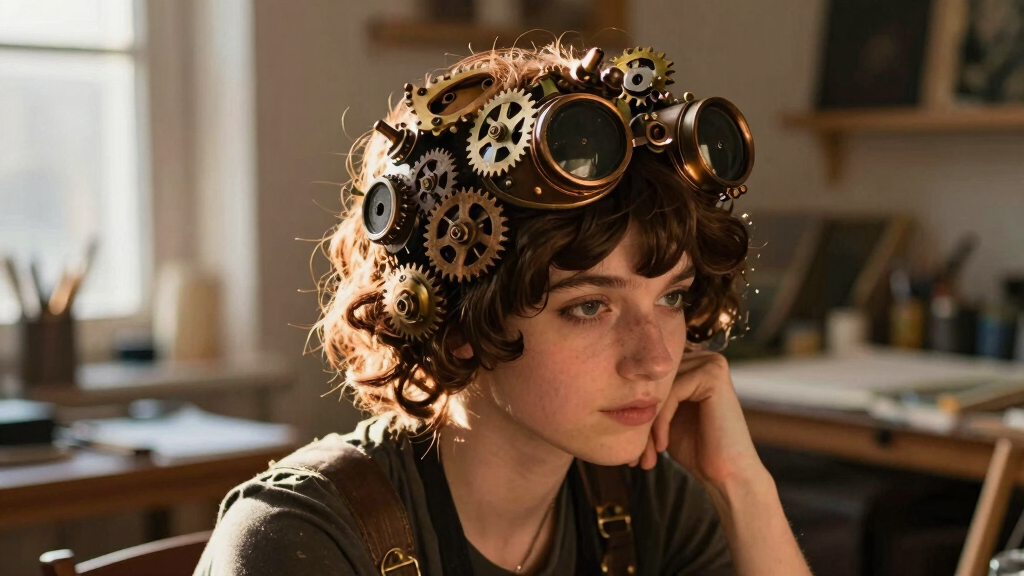 steampunk wig