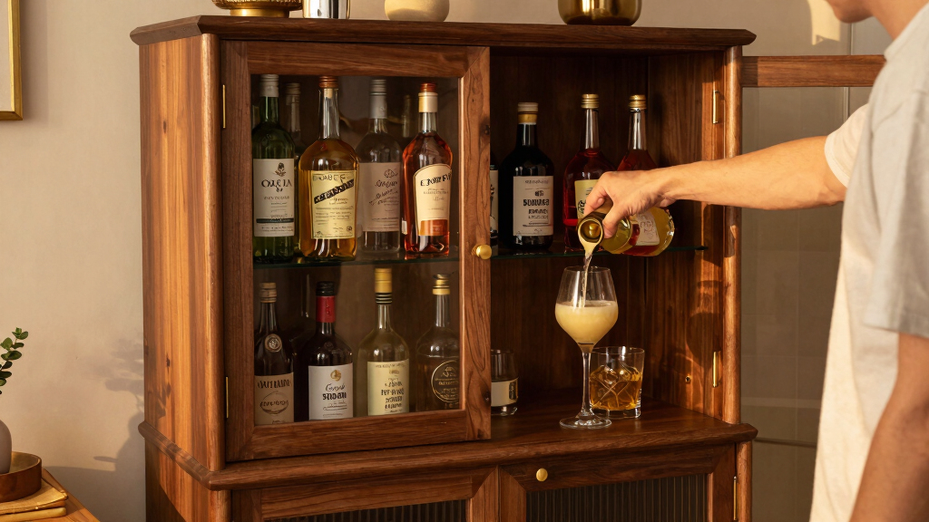 best home bar cabinet for aperitivo setups