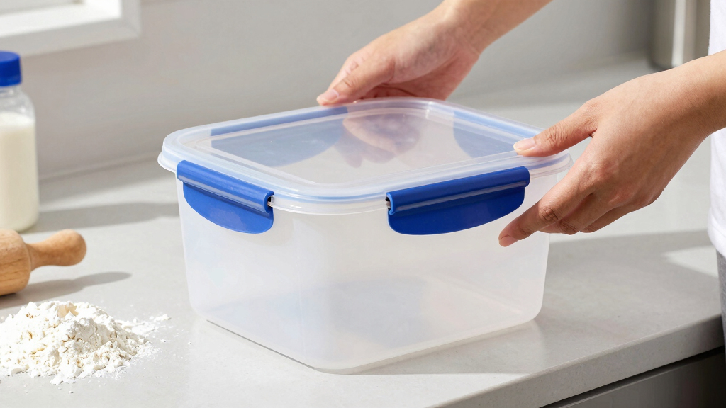 best airtight bins for flour moth prevention