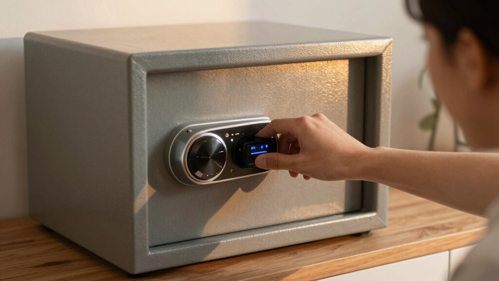best fireproof safe with biometric lock