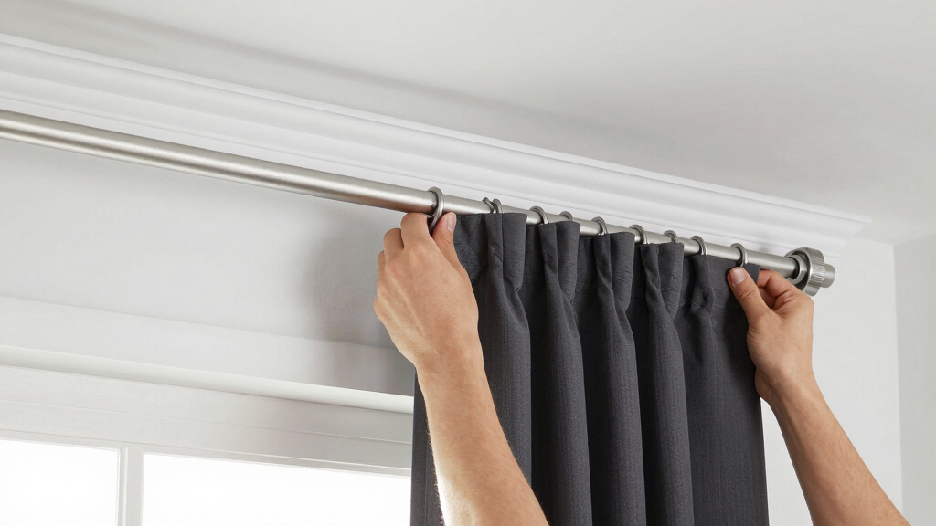 best value curtain rod for blackout curtains