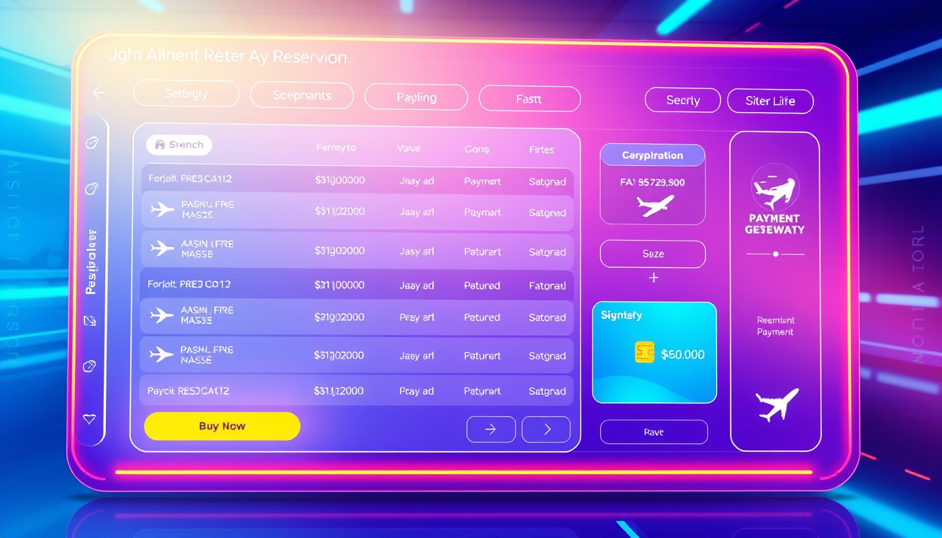 Payment Gateway Integration for Airline Reservation Systems