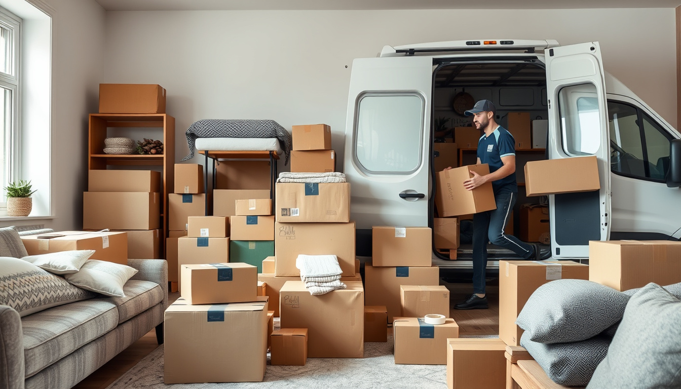 טיפים לארגון ופ Packing קרטונים למעבר דירה