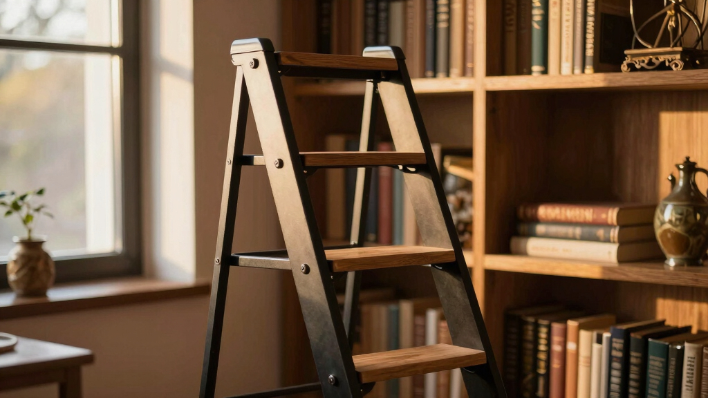 best rolling library ladder kit for home monster archives