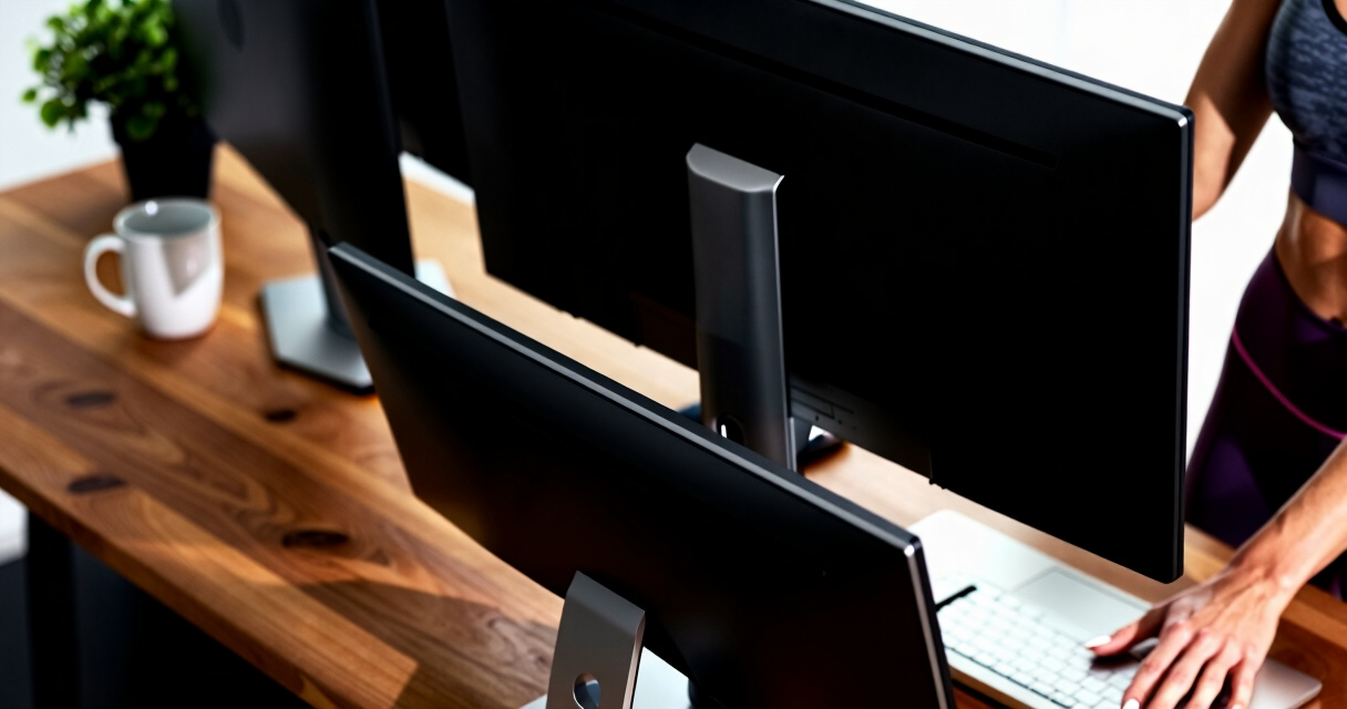 monitor 32 inch ergonomic