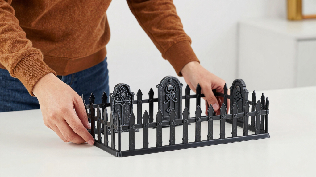 best halloween graveyard fence set