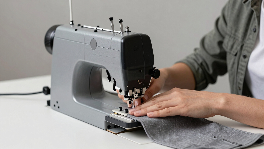 heavy duty serger machine