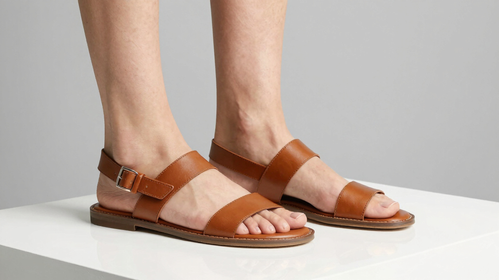 best designer leather sandals women