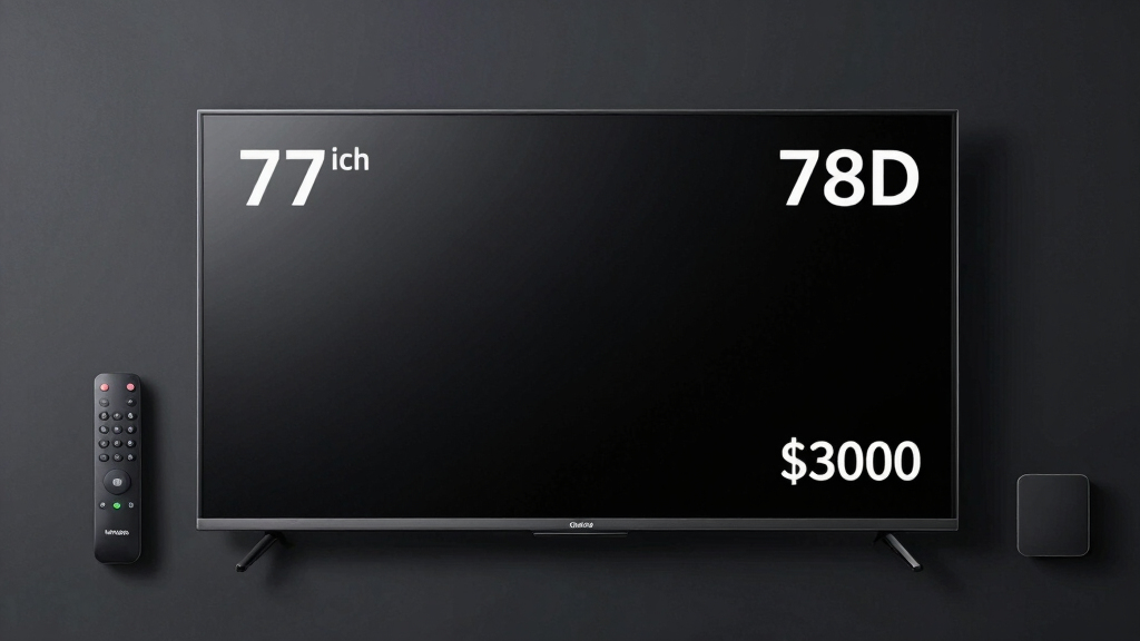 best 77 inch OLED TV under $3000