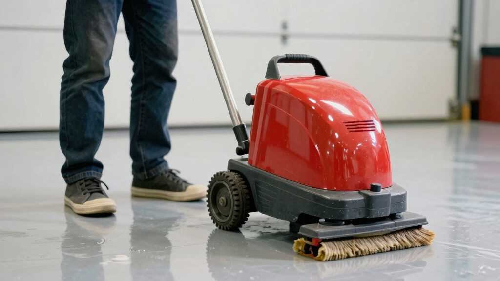 best floor scrubber for epoxy floors