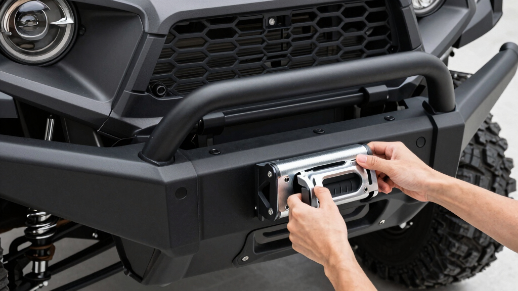 best UTV front bumper with winch mount