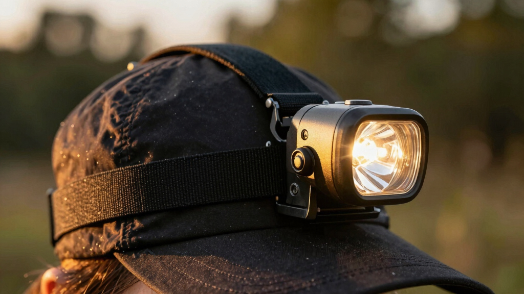 headlamp for night creature tracking