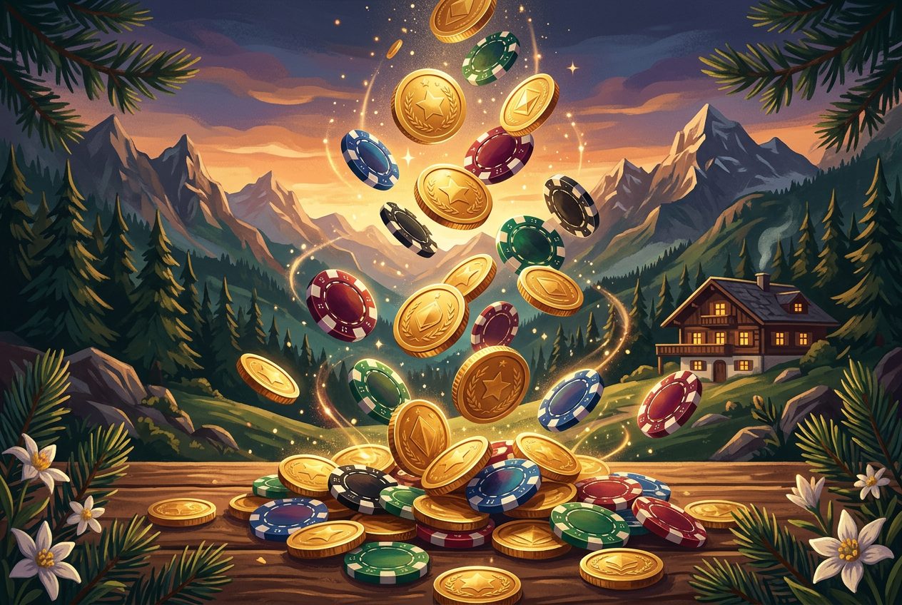 Bonus de bienvenue casino avec pièces et jetons