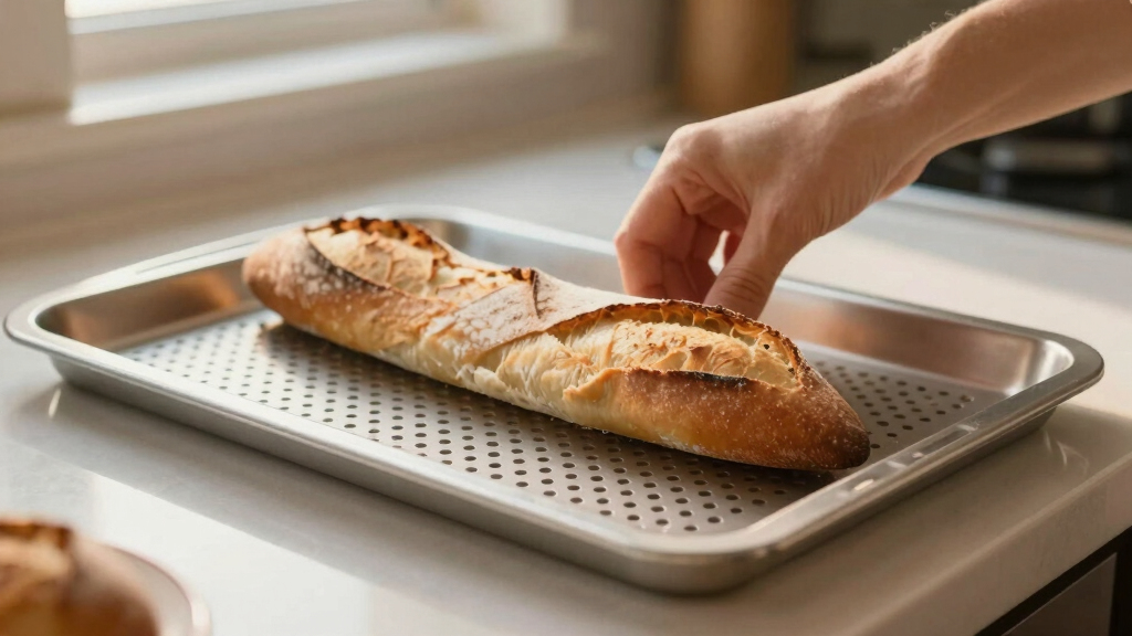 best perforated baguette tray