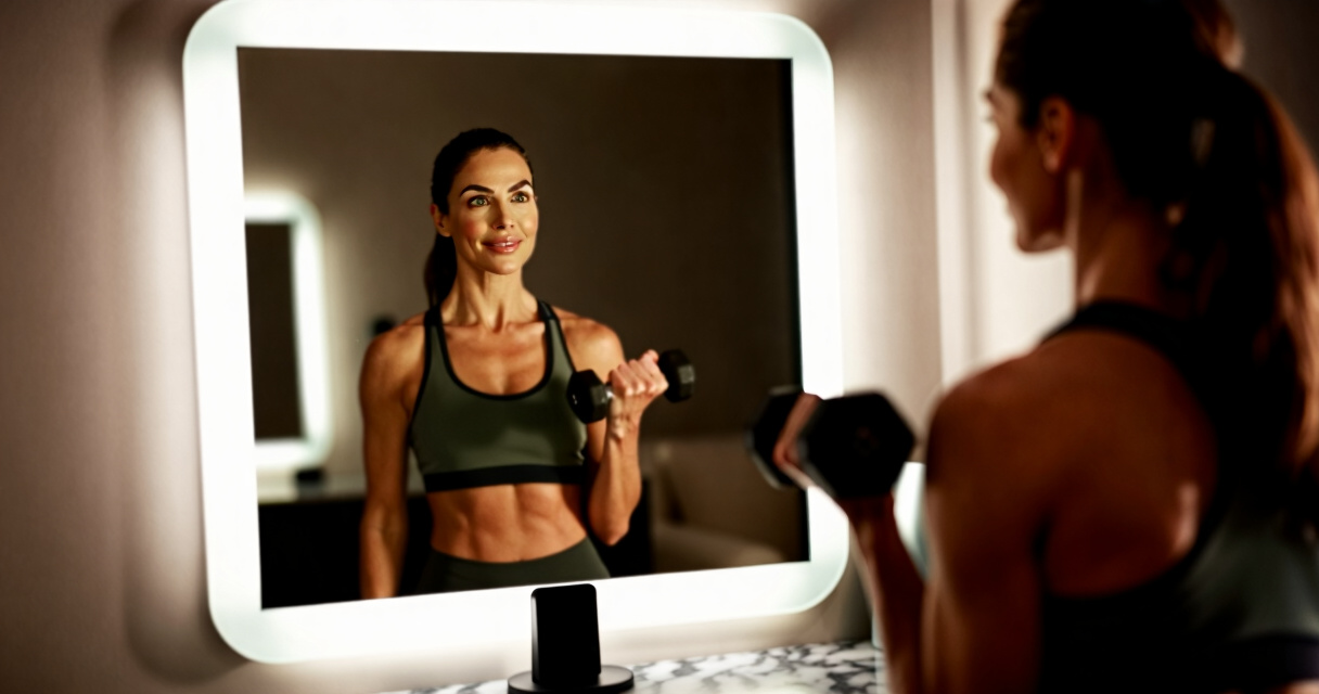 smart exercise mirror