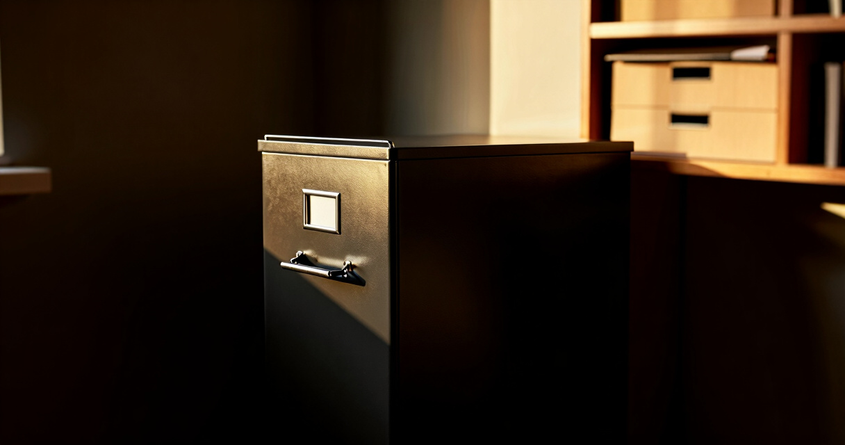 best metal filing cabinet with keys and anti‑tip design