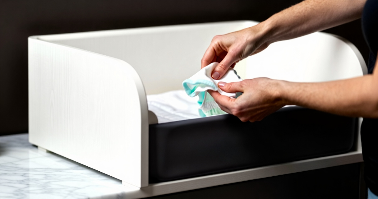 best changing table with storage drawers