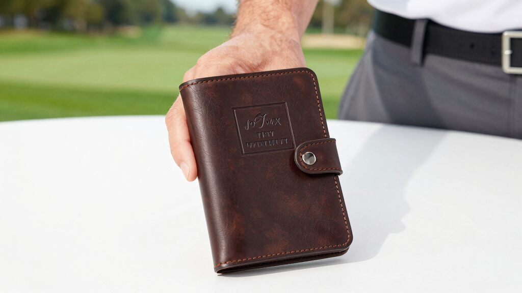best golf yardage book holder