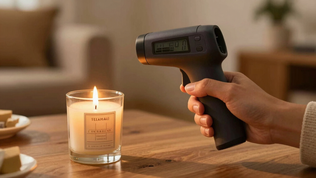 candle making thermometer gun