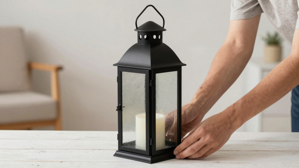 large floor lantern decor