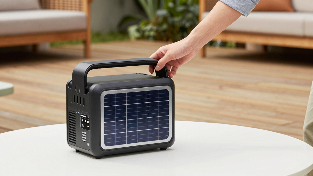 best solar generators for outdoor living setups