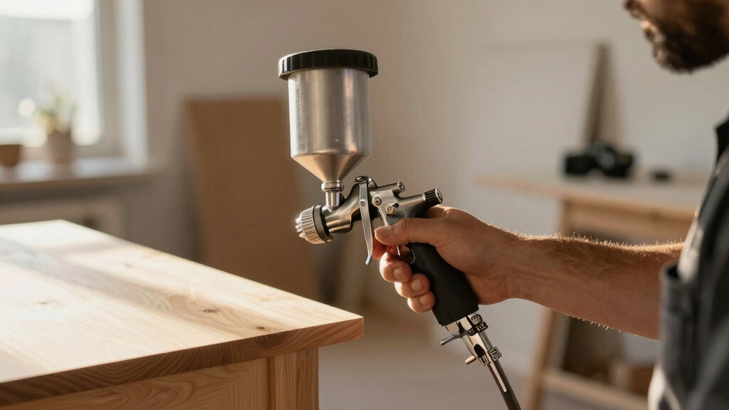 best spray gun for furniture finishing