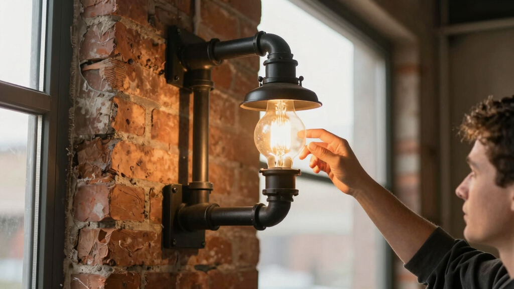 industrial pipe lamp