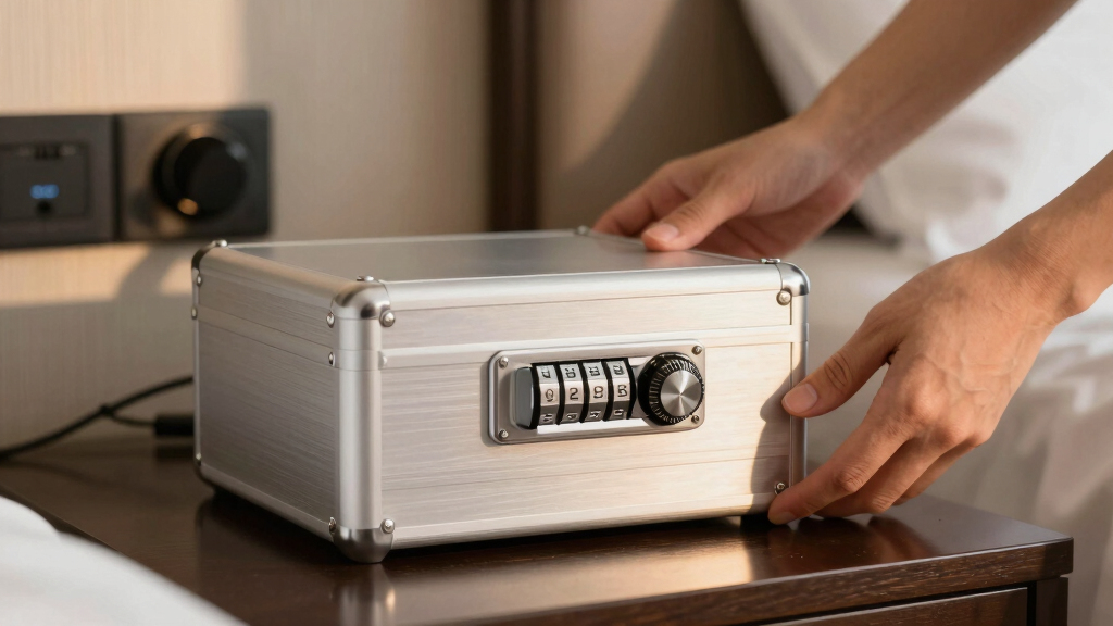 best portable lockbox for travel apartments